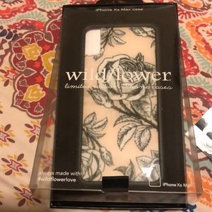 Wildflower iPhone X’s max rose case